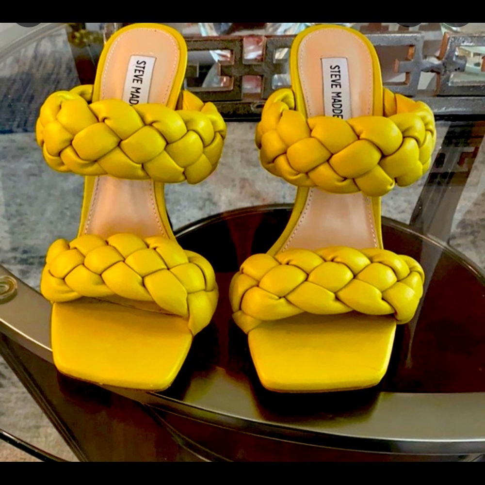 New Steve Madden braided heels! Perfect for summer!